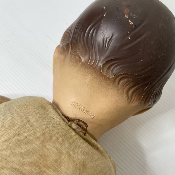 Vintage Doll Horsman Rare Antique Doll Soft Body Collectors Item - Picture 6 of 11